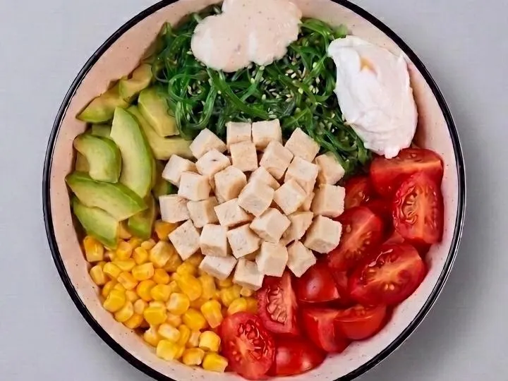 Поке с курицей